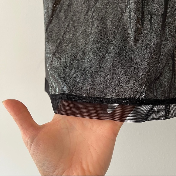 NWT VS Slinky Silver Slip Dress Size S - Picture 6 of 6